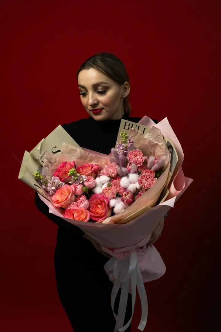 Искренний момент от интернет-магазина цветов в 