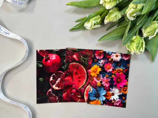 Открытка &laquo;Сочные краски&raquo; от интернет-магазина цветов в 