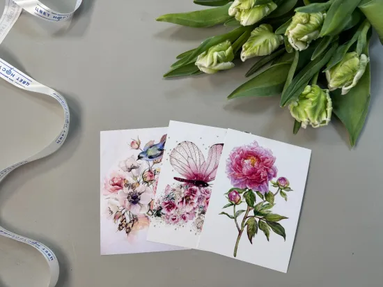 Открытка &laquo;Нежность&raquo; от интернет-магазина цветов в 