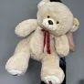 Мягкий медведь кофейный