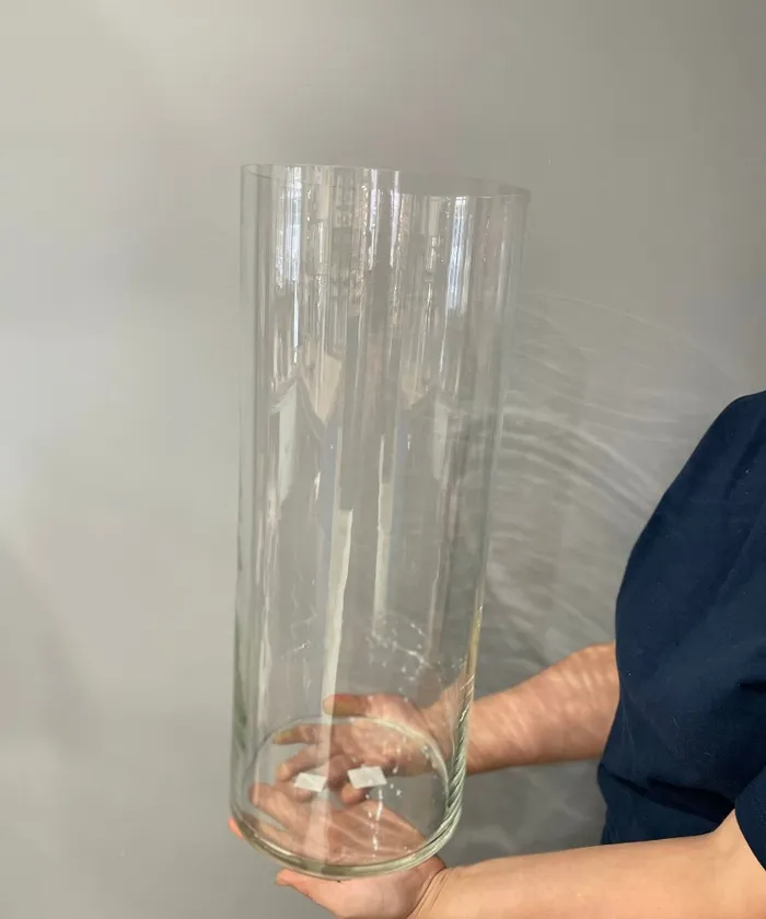 Ваза из стекла прозрачная от интернет-магазина цветов в 