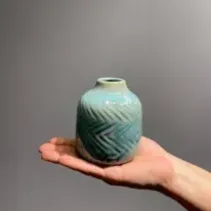 Керамическая ваза