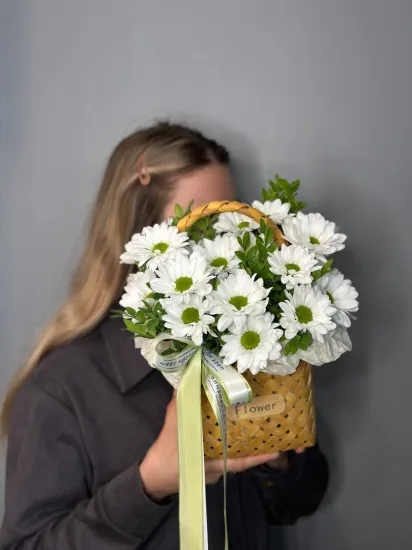 Солнышко в руках от интернет-магазина цветов в 