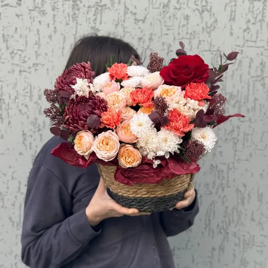 Мандариновый раф от интернет-магазина цветов в 