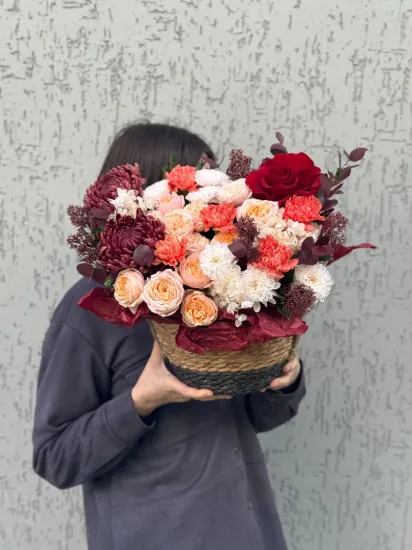 Мандариновый раф от интернет-магазина цветов в 