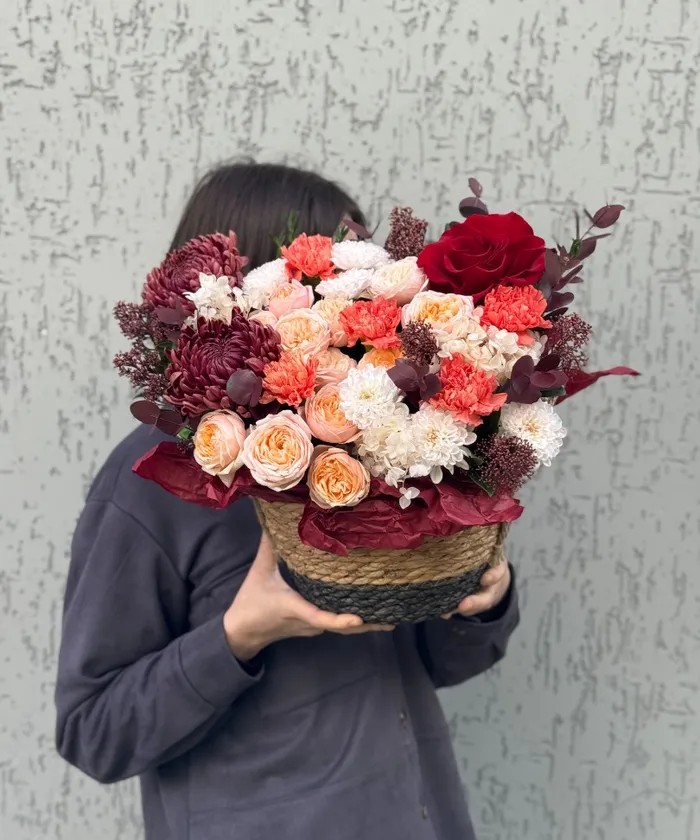 Мандариновый раф от интернет-магазина цветов в 