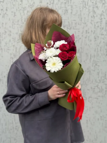 Рубиновый закат от интернет-магазина цветов в 