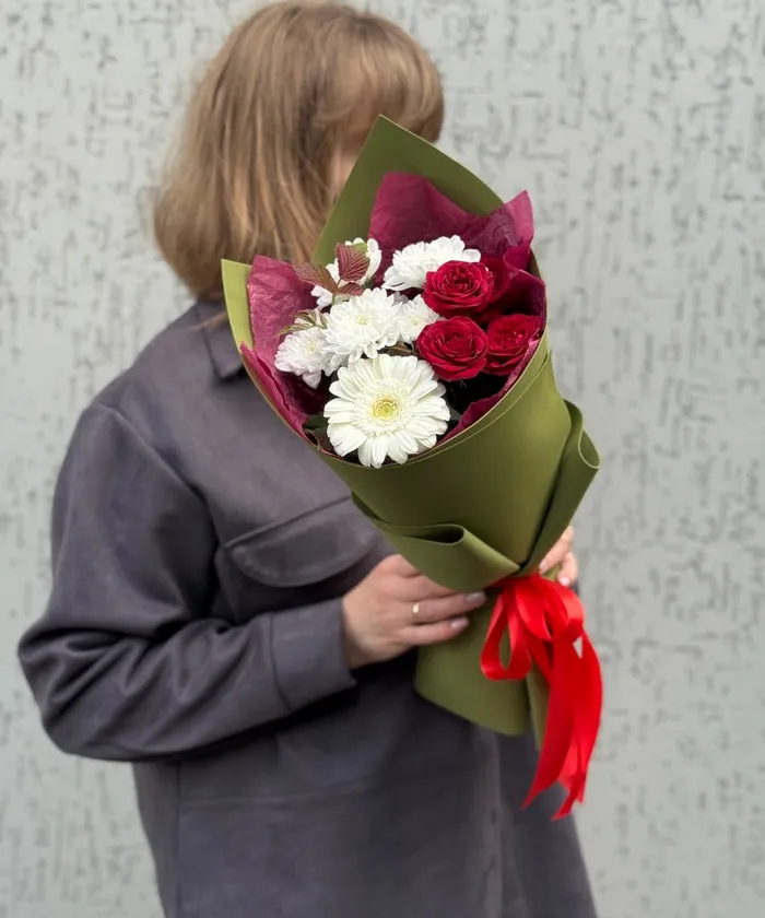 Рубиновый закат от интернет-магазина цветов в 