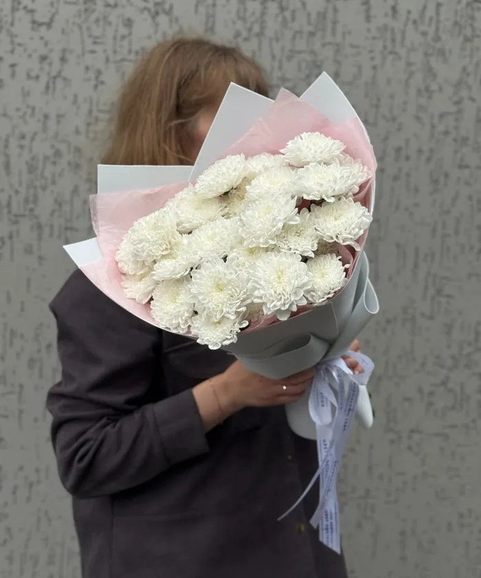 Букет из 5 хризантем &laquo;Нежное чувство&raquo; от интернет-магазина цветов в 