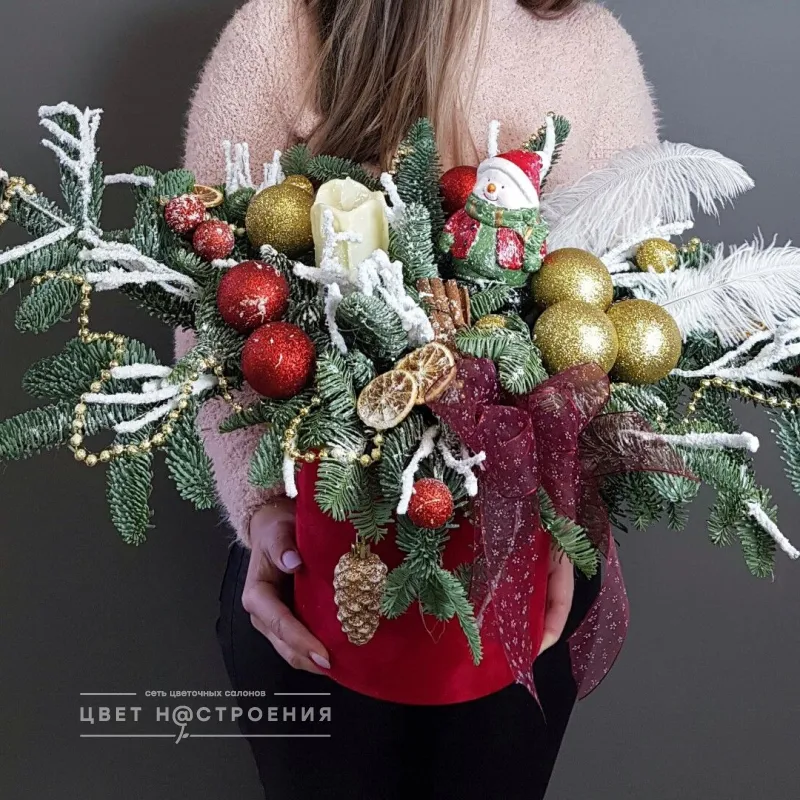 Новогодний композиция 