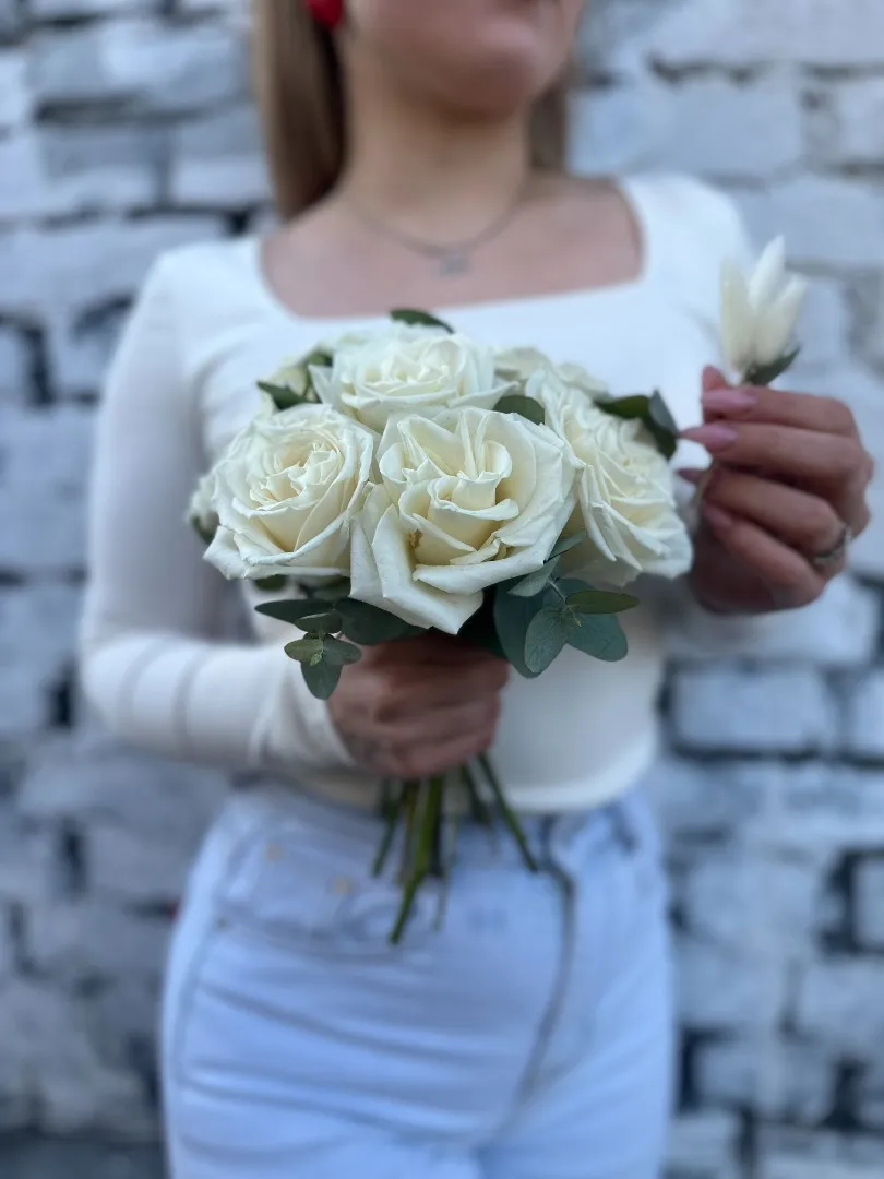 Свадебный букет «Джейн Остин» от интернет-магазина цветов в 