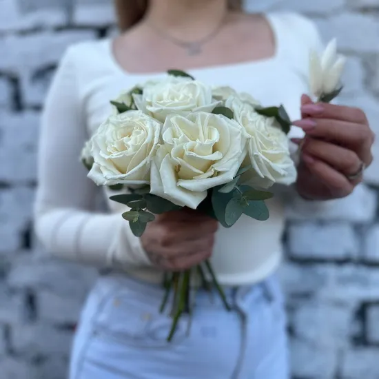 Свадебный букет &laquo;Джейн Остин&raquo; от интернет-магазина цветов в 