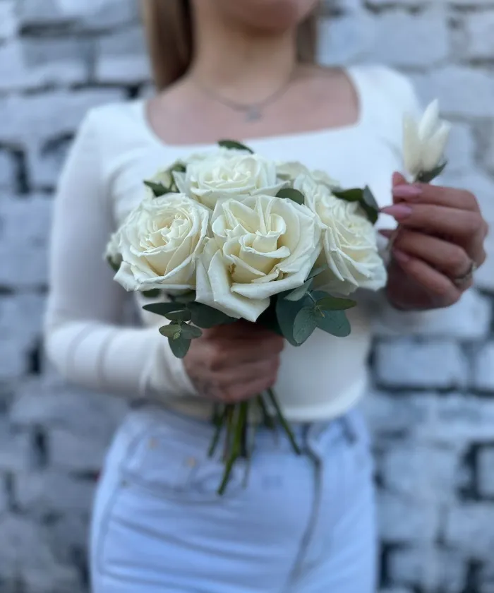 Свадебный букет &laquo;Джейн Остин&raquo; от интернет-магазина цветов в 