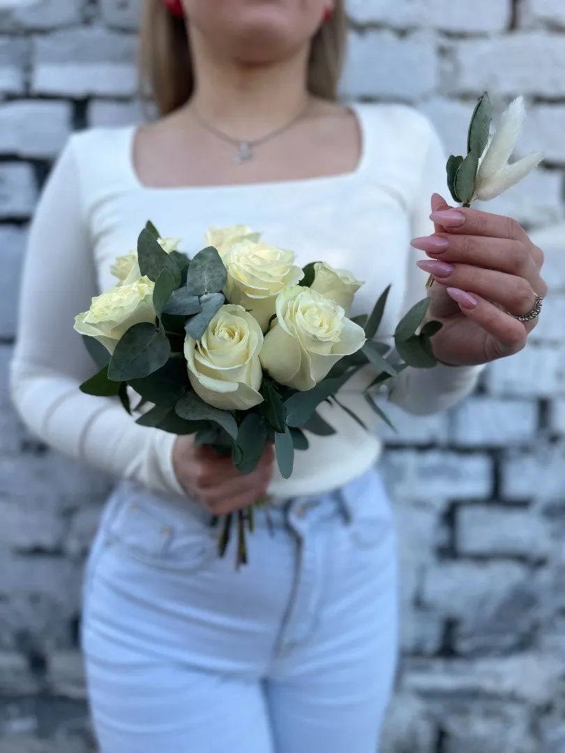 Свадебный букет «Мэри Шелли» от интернет-магазина цветов в 