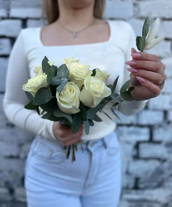 Свадебный букет &laquo;Мэри Шелли&raquo; от интернет-магазина цветов в 