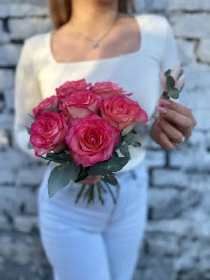 Свадебный букет &laquo;Грейс Келли&raquo; от интернет-магазина цветов в 