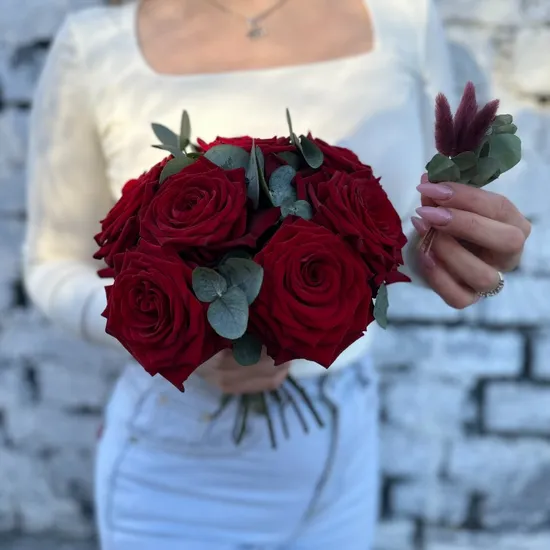 Свадебный букет &laquo;Коко Шанель&raquo; от интернет-магазина цветов в 