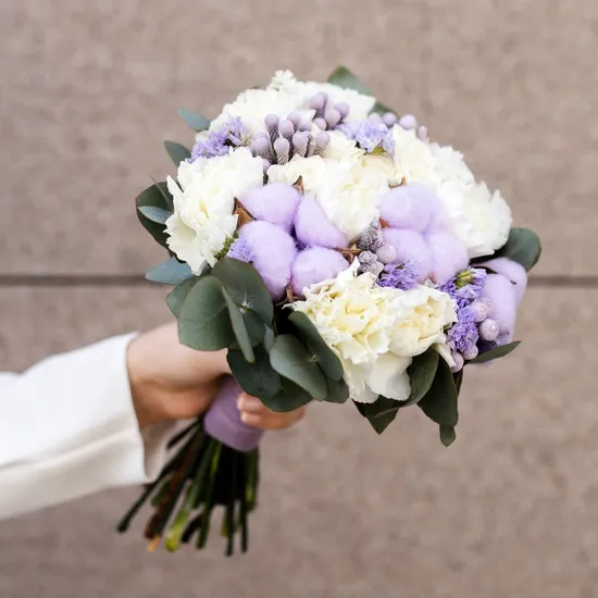 Свадебный букет &laquo;Лунное затмение&raquo; от интернет-магазина цветов в 