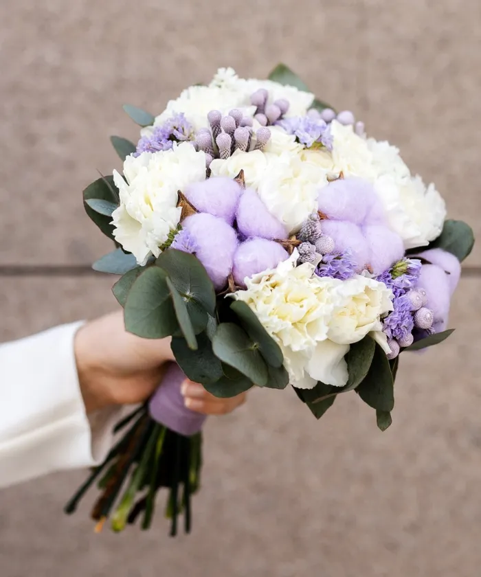 Свадебный букет &laquo;Лунное затмение&raquo; от интернет-магазина цветов в 