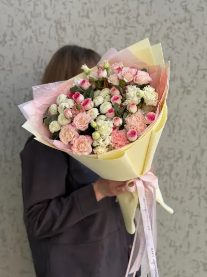 Блеск сатина от интернет-магазина цветов в 