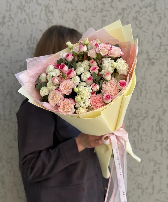 Блеск сатина от интернет-магазина цветов в 