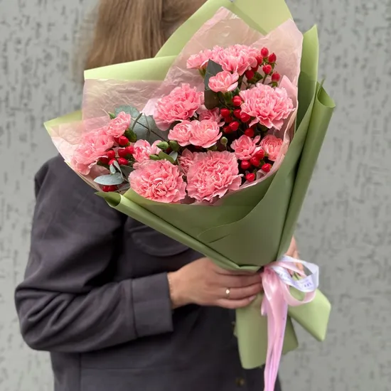 Легкая улыбка от интернет-магазина цветов в 