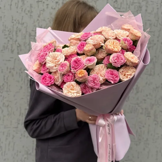 Букет &laquo;Французское кружево&raquo; от интернет-магазина цветов в 