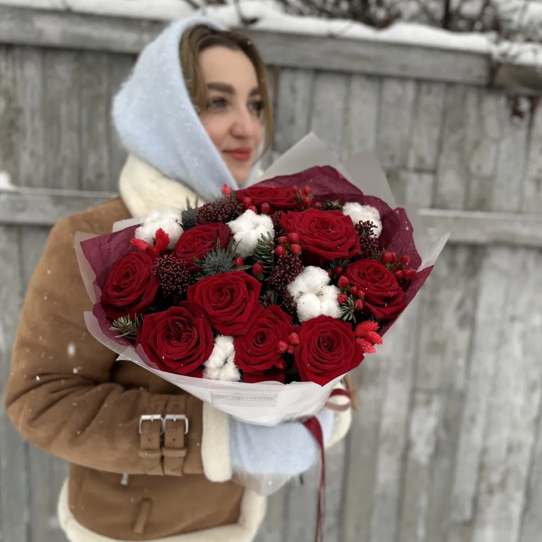 Морозные ягоды от интернет-магазина цветов в 