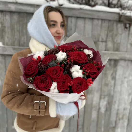 Морозные ягоды от интернет-магазина цветов в 