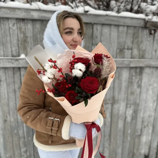 Рябиновый цвет от интернет-магазина цветов в 