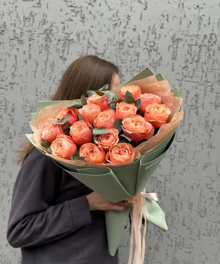 Пионовидные розы от интернет-магазина цветов в 