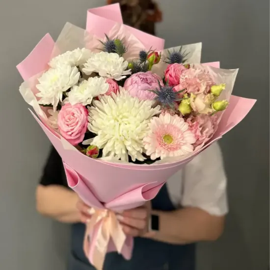 Пудровый десерт от интернет-магазина цветов в 