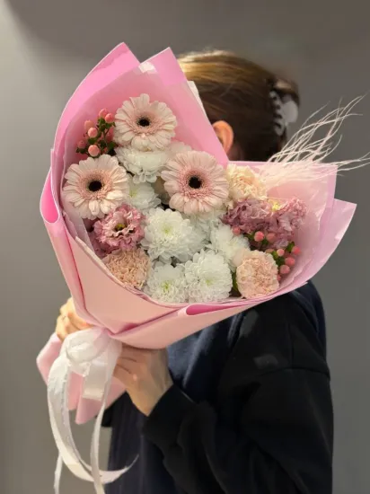 Розовый зефир от интернет-магазина цветов в 