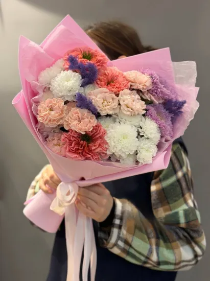 Розовый зефир от интернет-магазина цветов в 