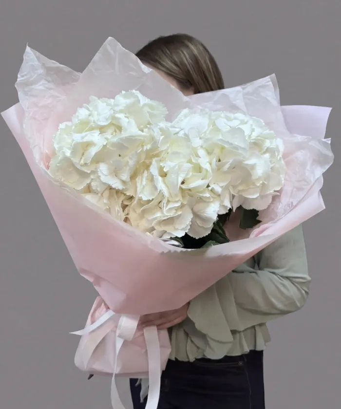 Букет из гортензий &laquo;Глубокое чувство&raquo; от интернет-магазина цветов в 