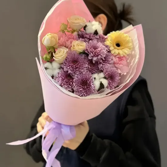 Нежный рассвет от интернет-магазина цветов в 