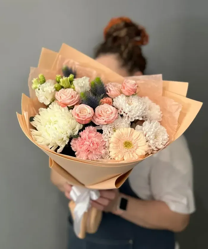 Нежный рассвет от интернет-магазина цветов в 