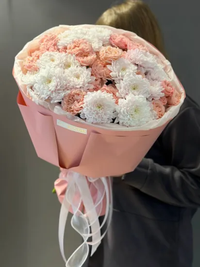 Персиковый рассвет от интернет-магазина цветов в 