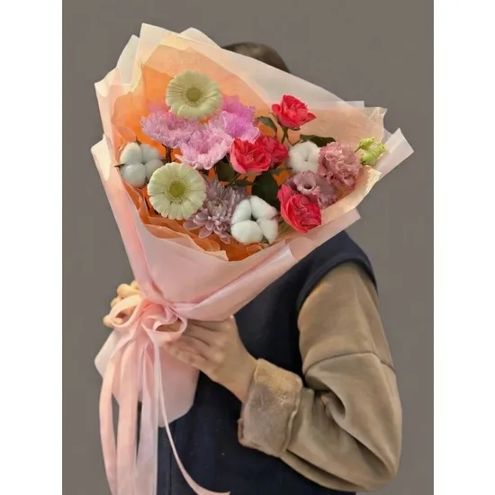 Розовая симфония от интернет-магазина цветов в 