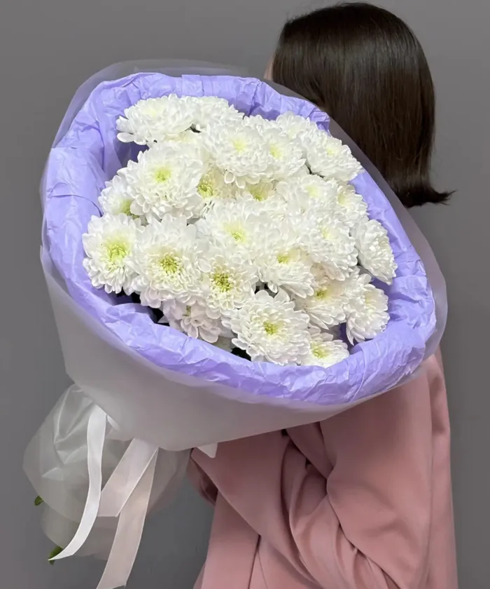 Воздушная хризантема от интернет-магазина цветов в 