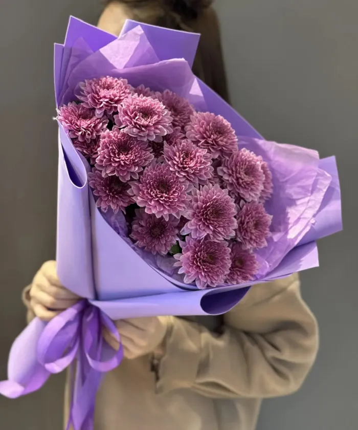 Воздушная хризантема от интернет-магазина цветов в 