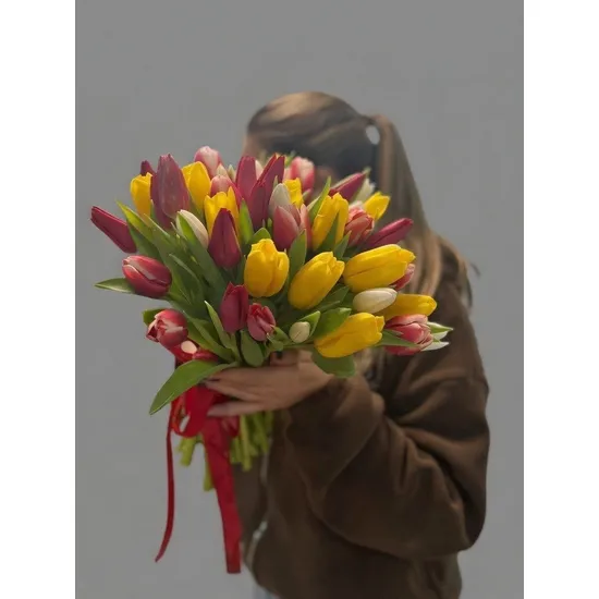 51 тюльпан микс  от интернет-магазина цветов в 