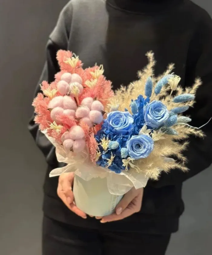 Композиция из сухоцветов &laquo;Эйфория&raquo; от интернет-магазина цветов в 