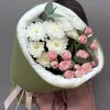 Букет из кустовых роз и хризантем &laquo;Нежность&raquo;