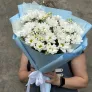Букет из хризантем «Ромашки»