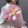 Букет на 1 сентября с альстромерией и хризантемой