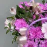 Сумочка на 1 сентября с хризантемой и гермини
