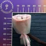 Букет №2 из розовых хризантем с хлопком