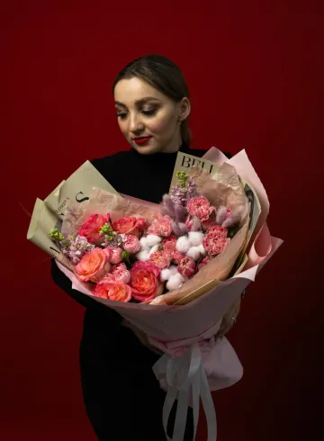 Искренний момент от интернет-магазина цветов в 