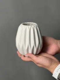 Керамическая ваза белая от интернет-магазина «» в 